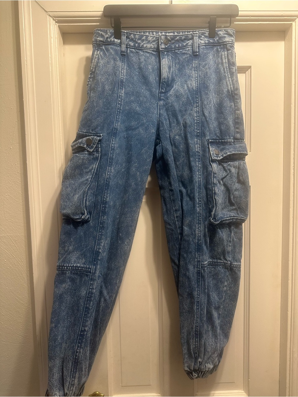 Cargo Denim Jogger Jeans